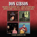 Don Gibson  - King Of Country Soul / More Country Soul / Dottie & Don / Sings All-Time Country Gold